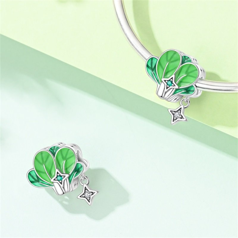 New 925 Sterling Silver Healthy Vegetable Charms Beaded - Image 3