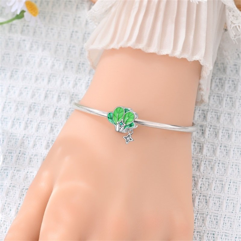 New 925 Sterling Silver Healthy Vegetable Charms Beaded - Image 5