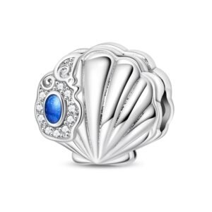 New 925 Sterling Silver Exquisite Shell Safety Clasp